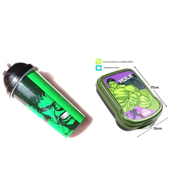 Kit Shakeira e Sanduicheira  Hulk - plasutil